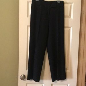 Black dress or work pants, flare leg, Loft, Size 6